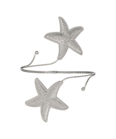 Dotted Starfish Motif Open Arm Cuff | Stylika