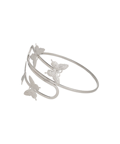 Butterfly In A Row Arm Cuff | Stylika