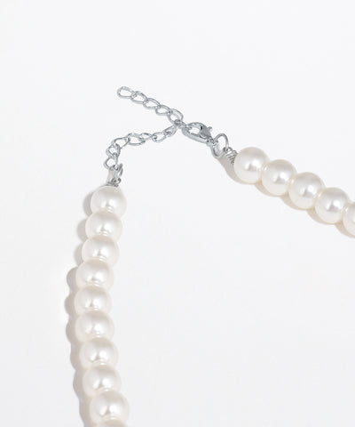 Classic Polished Bead Necklace | Stylika