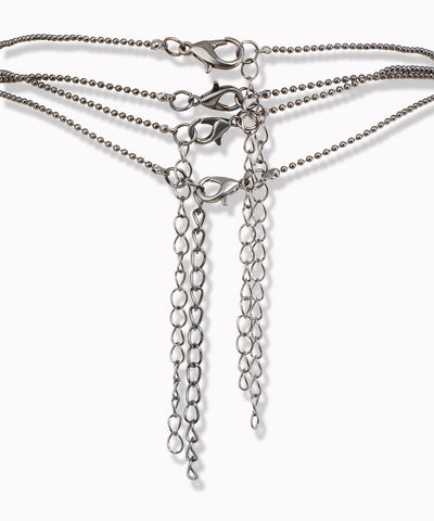 Statement Layered Textured Fringe Necklace | Stylika