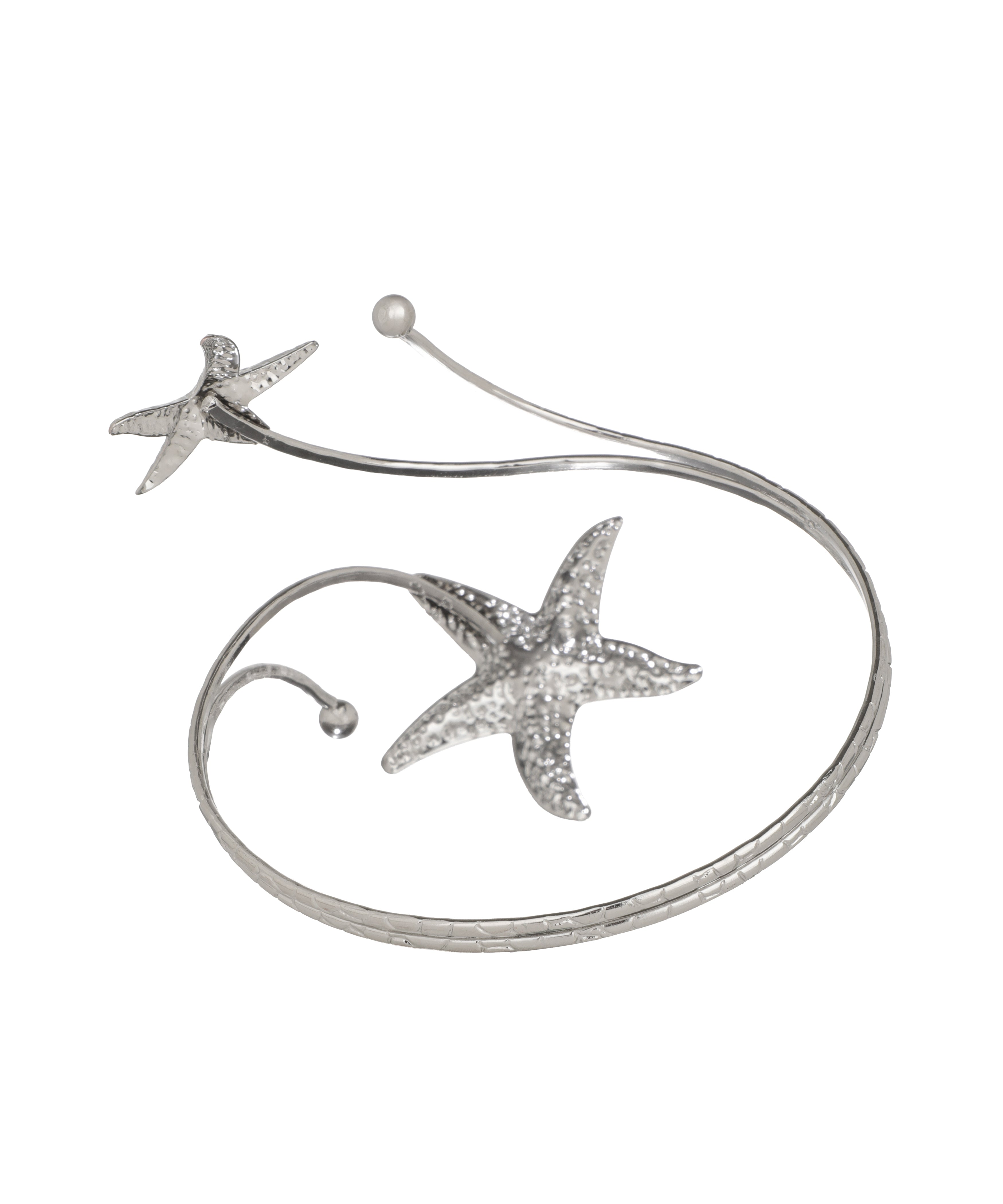 Starfish Motif Open Arm Cuff | Stylika