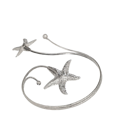 Starfish Motif Open Arm Cuff | Stylika