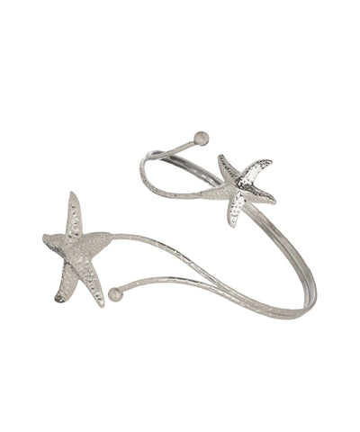Starfish Motif Open Arm Cuff | Stylika