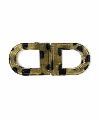 Olive D-shaped Magnetic Hair Clip | Stylika