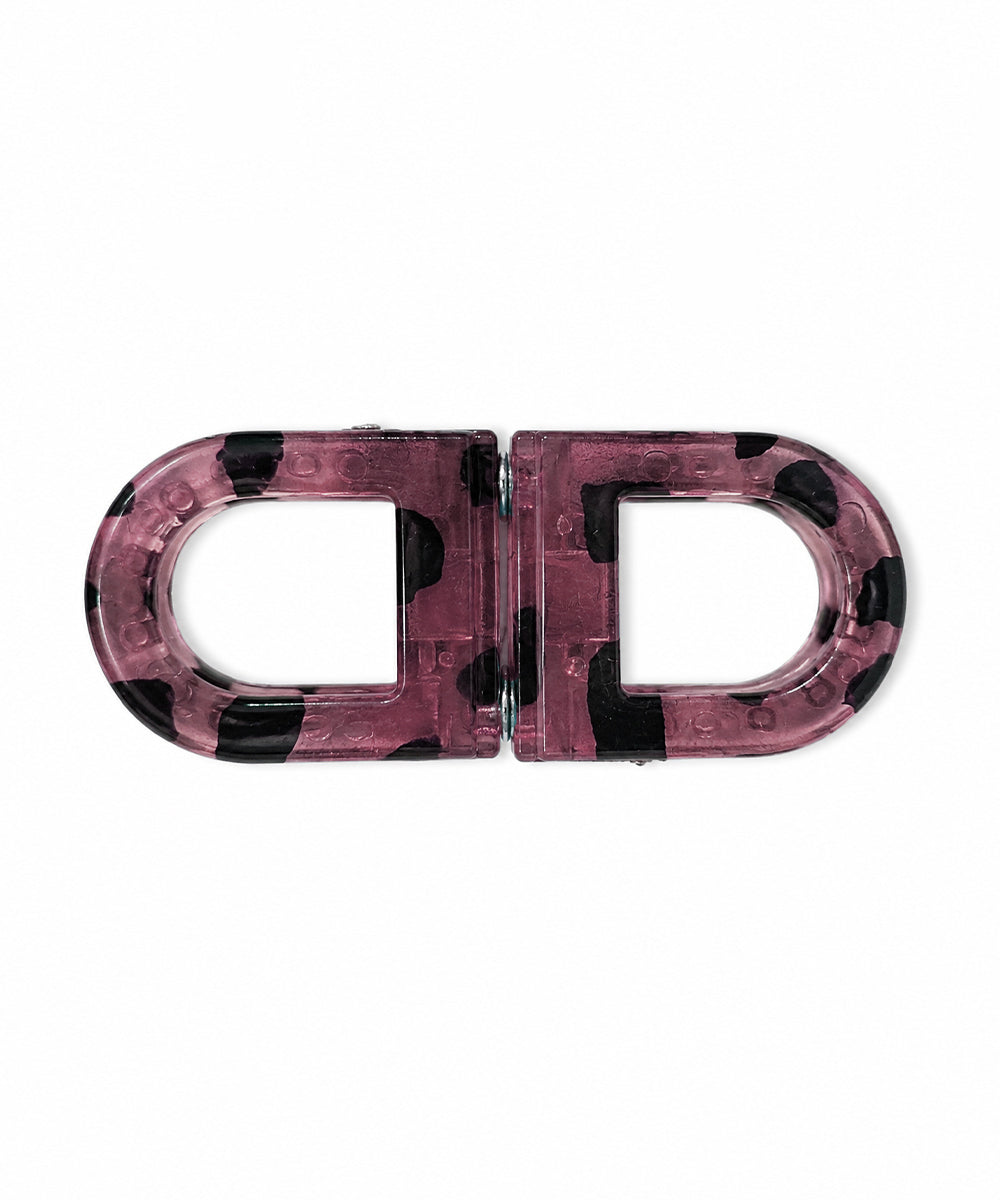 Mulberry mist D-shaped Magnetic Hair Clip | Stylika