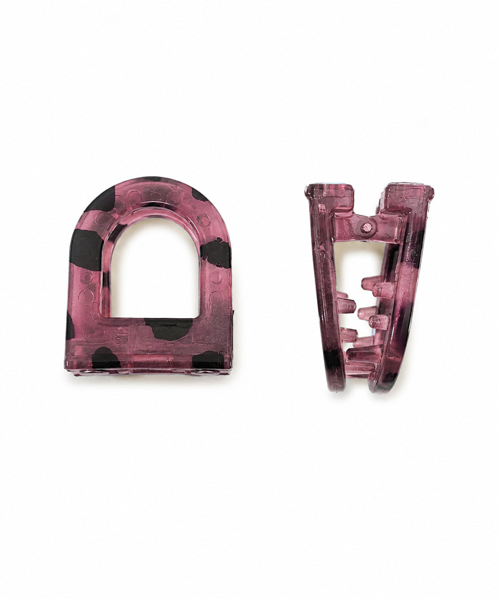 Mulberry mist D-shaped Magnetic Hair Clip | Stylika
