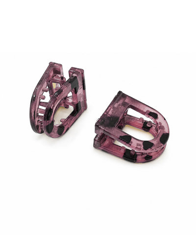 Mulberry mist D-shaped Magnetic Hair Clip | Stylika