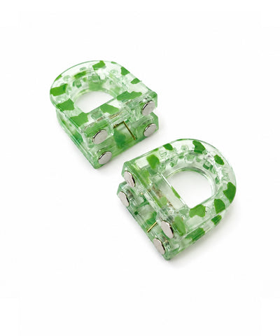 Matcha D-shaped Magnetic Hair Clip | Stylika