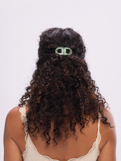 Matcha D-shaped Magnetic Hair Clip | Stylika