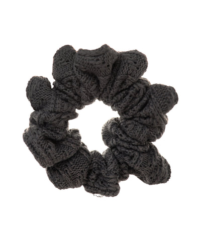 Cable Knit Hair Scrunchie | STYLIKA