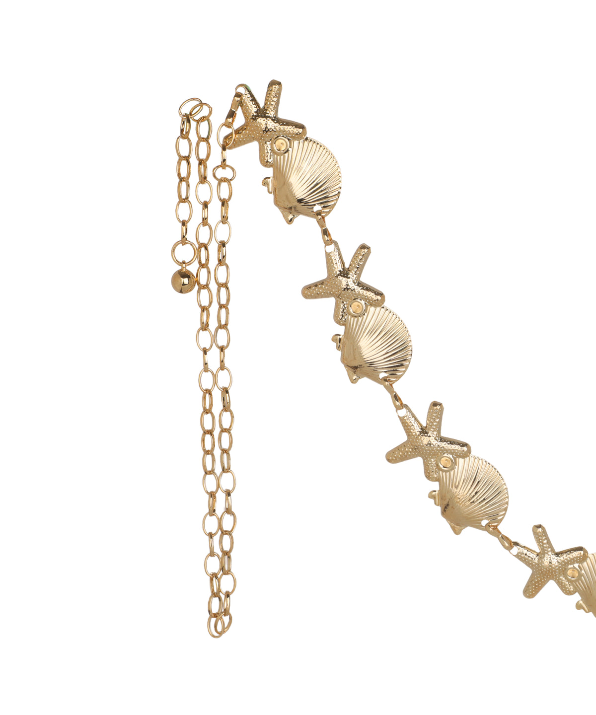 Waist chain styled to accentuate summer dresses and day wear
