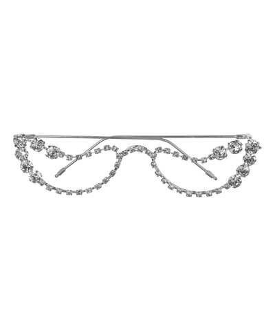 Scalloped Stone Embellished Foldable Facelet | Stylika