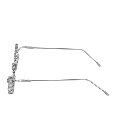 Scalloped Stone Embellished Foldable Facelet | Stylika
