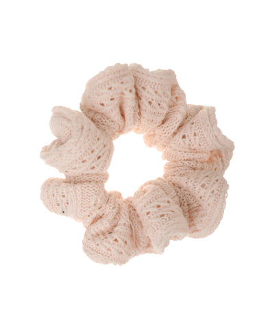 Cable Knit Hair Scrunchie | STYLIKA