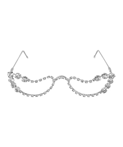 Scalloped Stone Embellished Foldable Facelet | Stylika