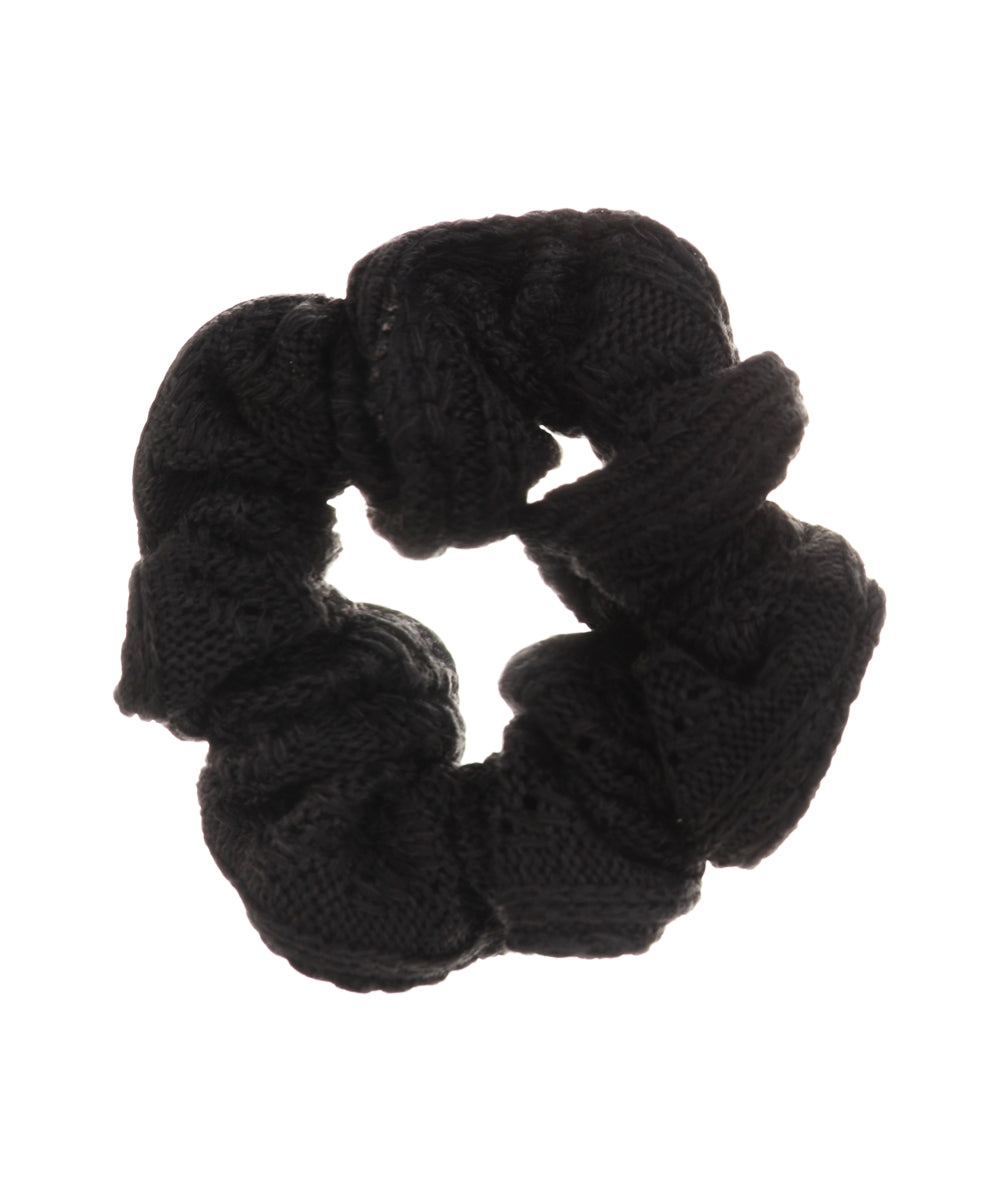 Cable Knit Hair Scrunchie | STYLIKA