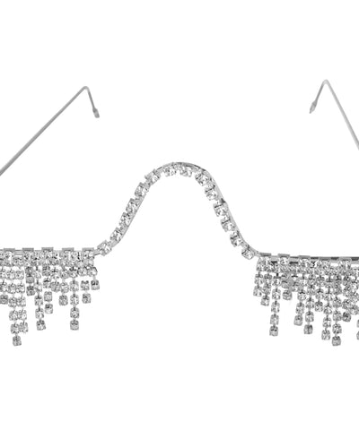 Sculptural Wavy Drip Facelet Accessory | Stylika