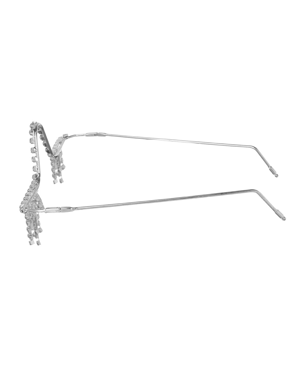 Sculptural Wavy Drip Facelet Accessory | Stylika