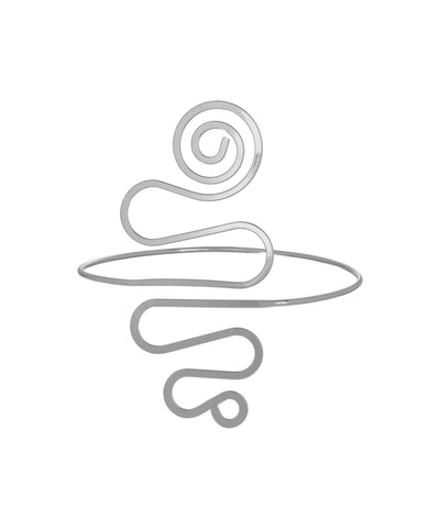 Spiral Motif Arm Cuff | Stylika