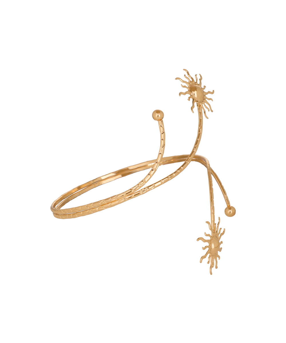 Sun At It's Peak Arm Cuff | Stylika