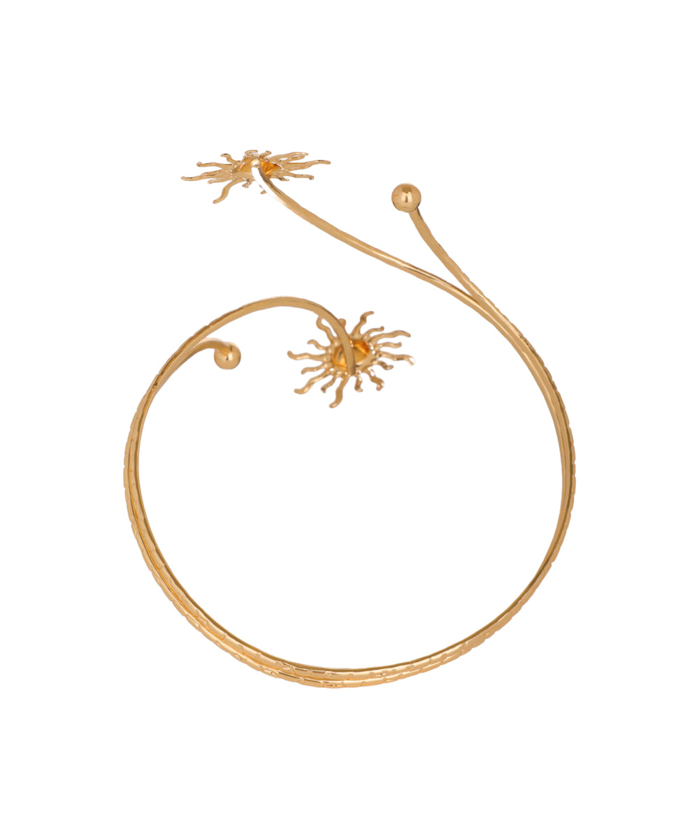 Sun At It's Peak Arm Cuff | Stylika