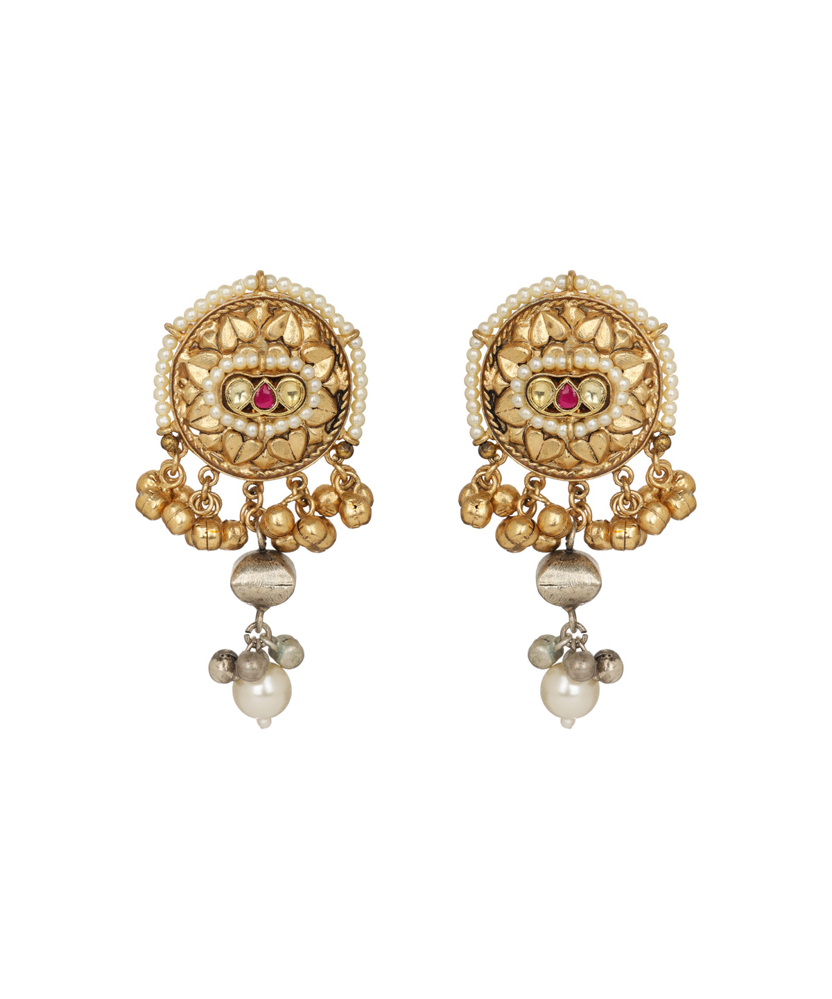 Mayura Ratna Medallion Haar Necklace | Stylika