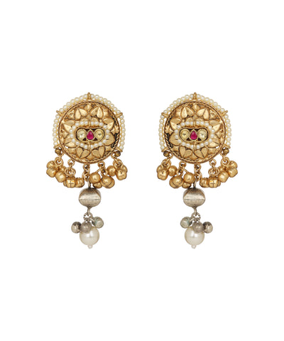 Mayura Ratna Medallion Haar Necklace | Stylika