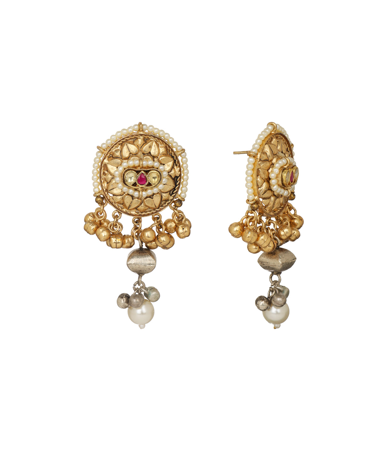 Mayura Ratna Medallion Haar Necklace | Stylika