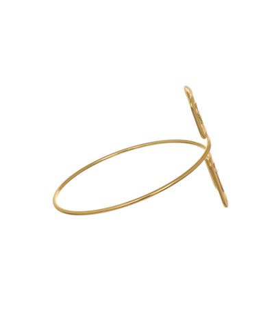 Contemporary Geometric Square Design Arm Cuff | Stylika