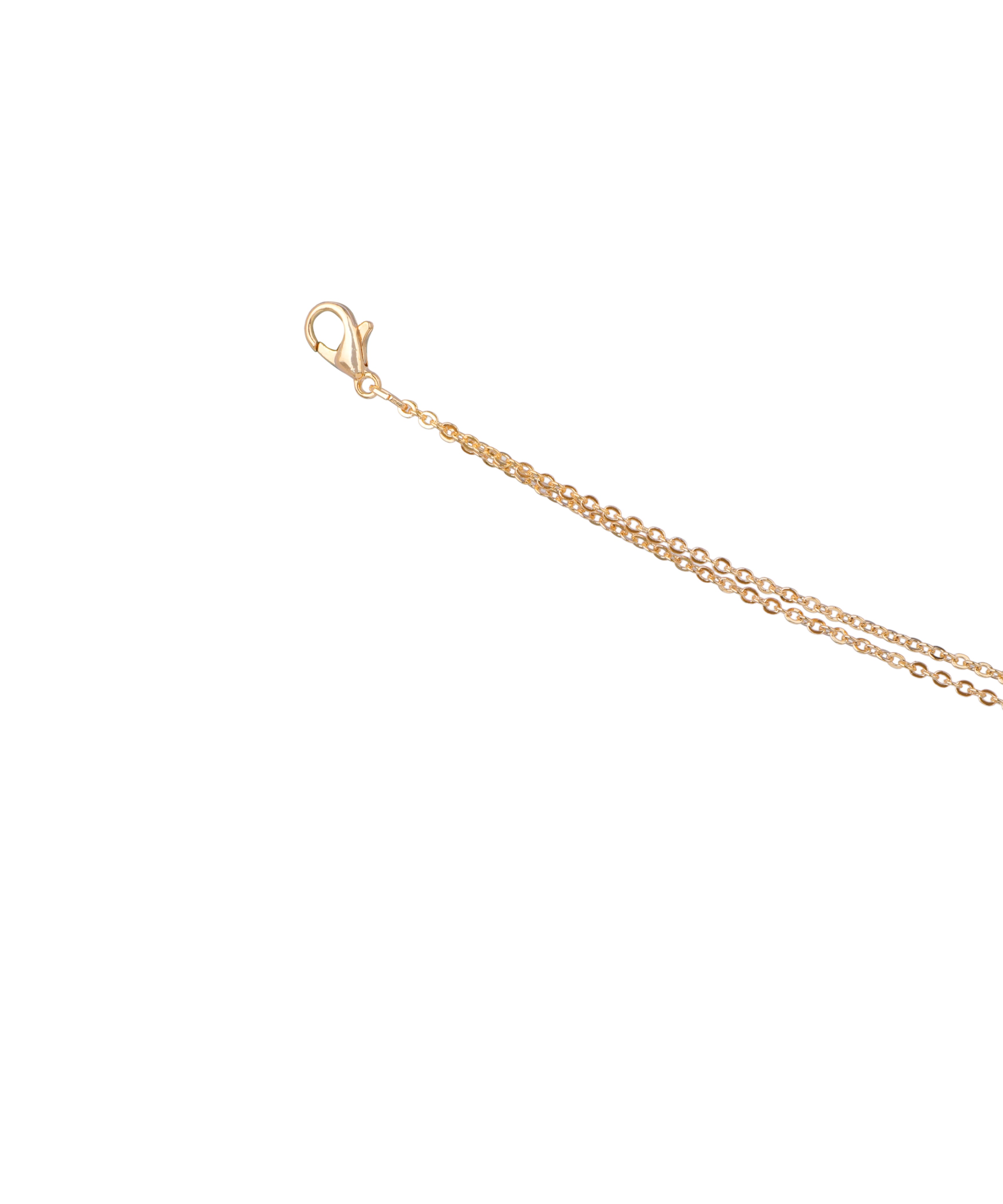Butterfly Motif Layered Chain Anklet | Stylika