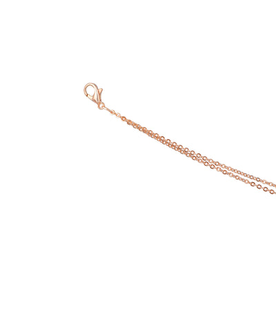 Butterfly Motif Layered Chain Anklet | Stylika