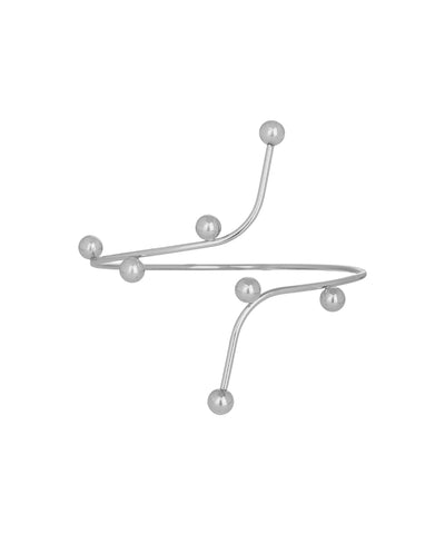 Minimalist Ball Detail Arm Cuff | Stylika