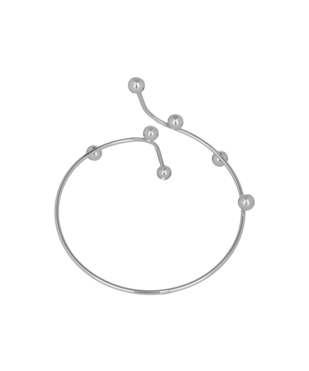 Minimalist Ball Detail Arm Cuff | Stylika