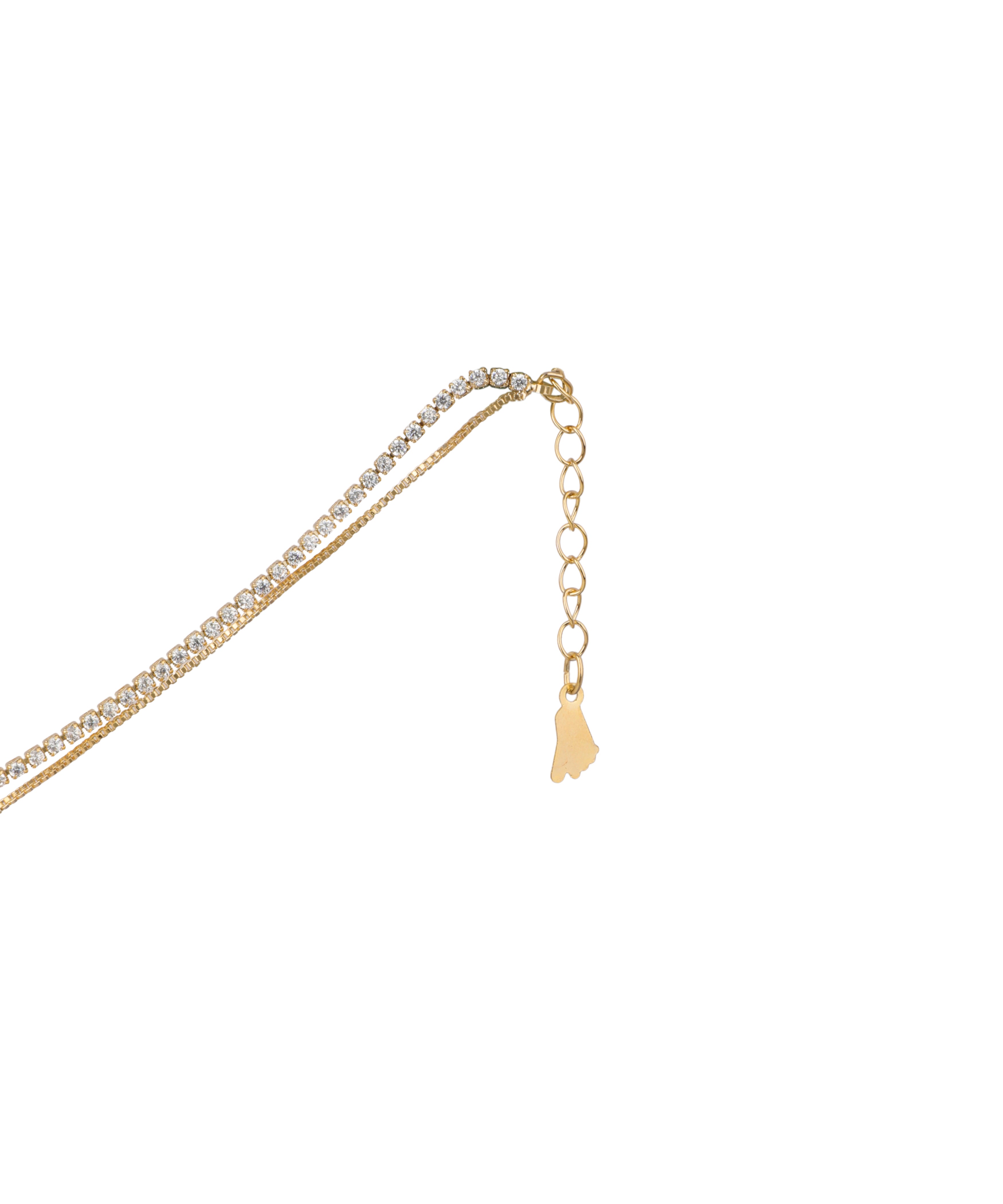 Double Layer Star Charm Anklet | Stylika