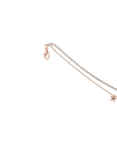 Double Layer Star Charm Anklet | Stylika