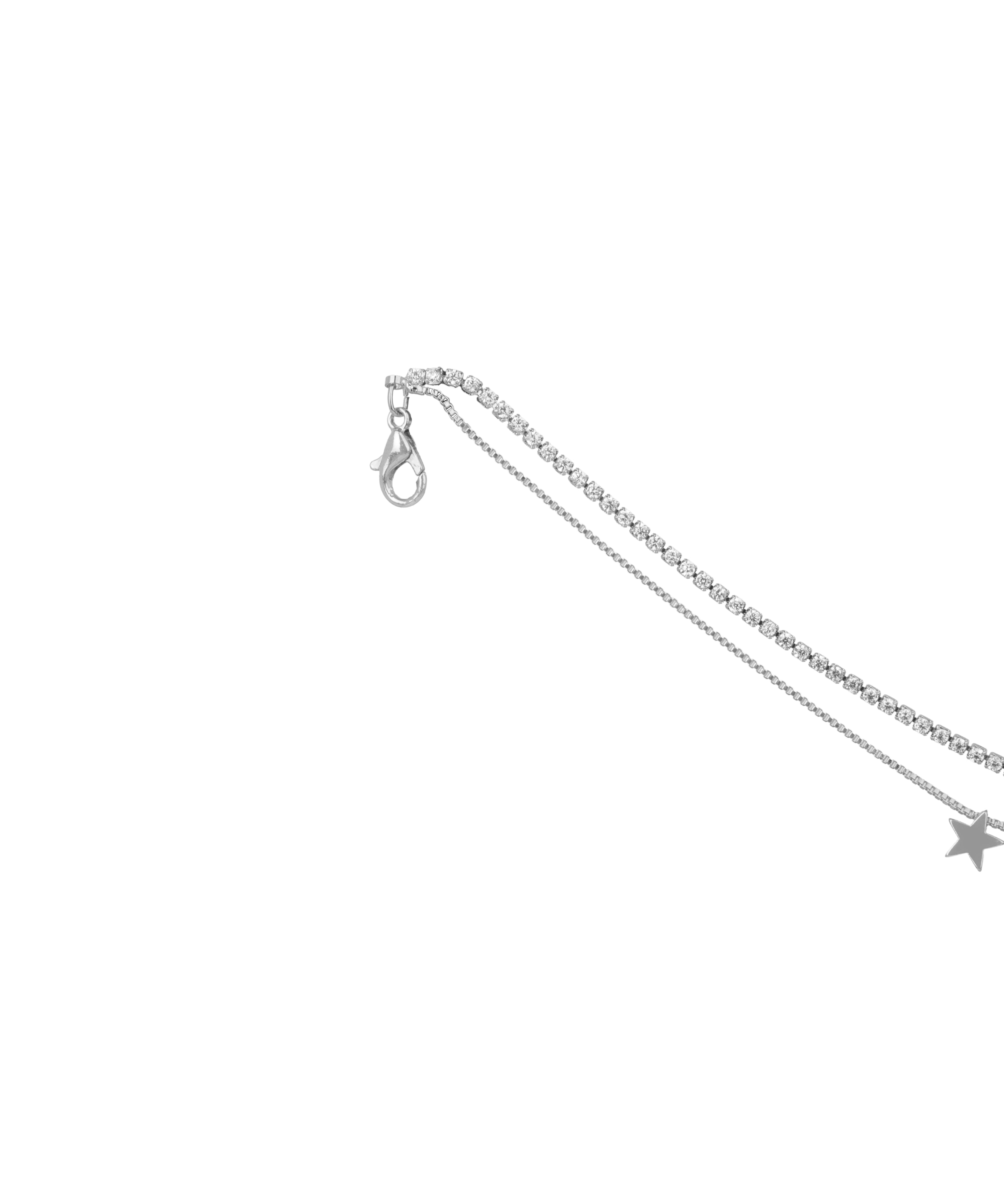 Double Layer Star Charm Anklet | Stylika