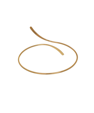 Modern Abstract Wavy Statement Arm Cuff | Stylika