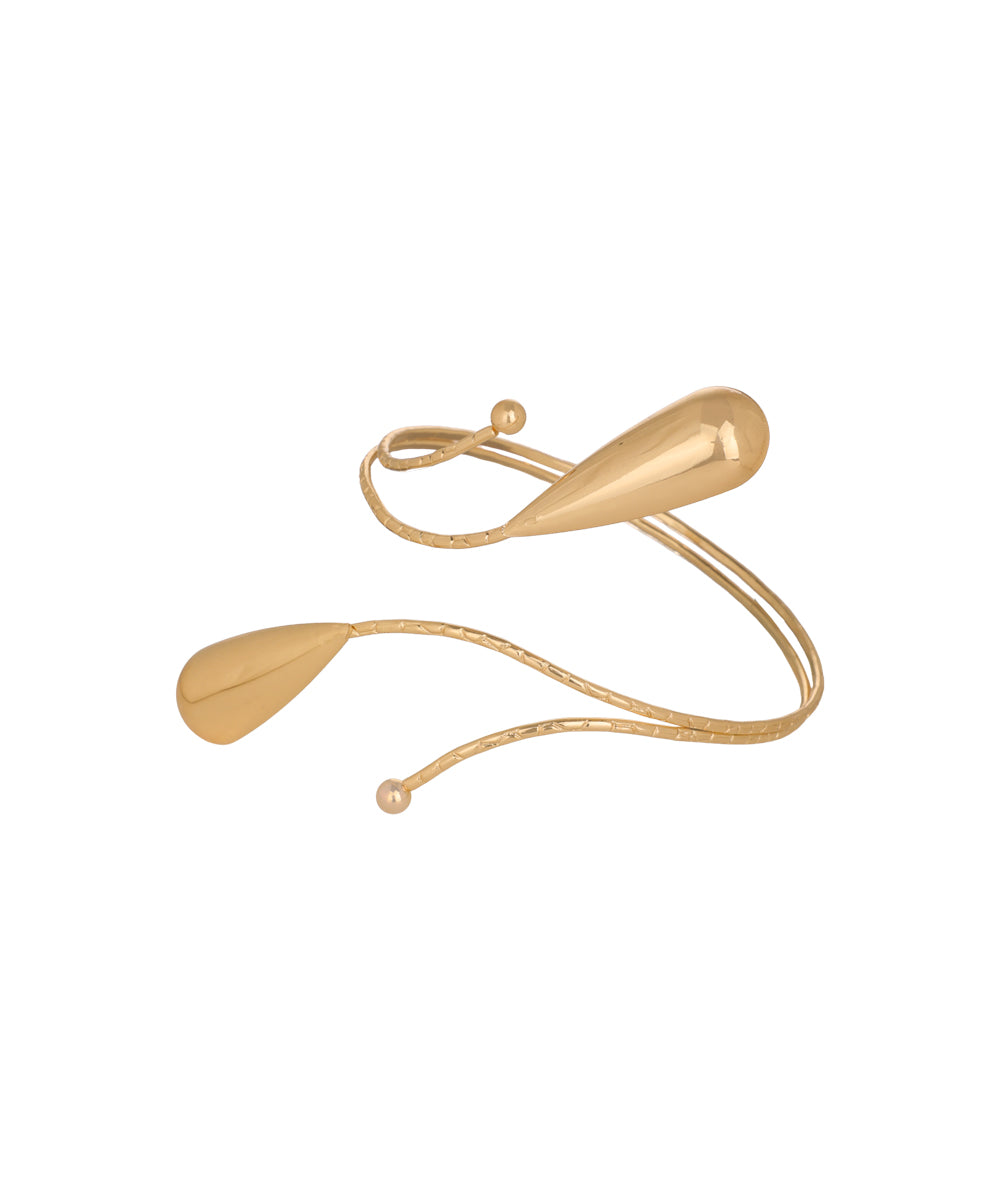 Elongated Drop Arm Cuff | Stylika