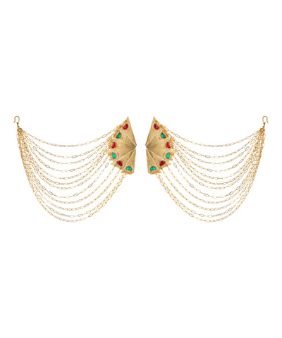 Cleopatra Drapes Earrings | Stylika
