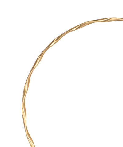 Twisted Wire Open Torque Necklace | Stylika