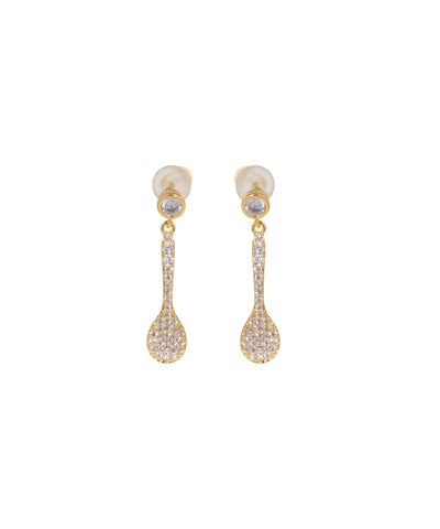 Chic Shimmering Drop Earrings for Modern Style | Stylika