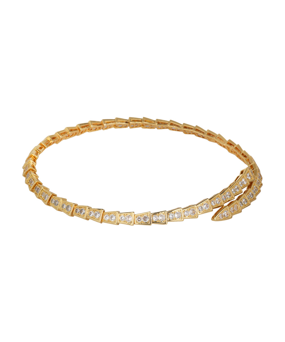 Snake Inspired Wrap Around Necklace | Stylika