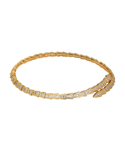 Snake Inspired Wrap Around Necklace | Stylika