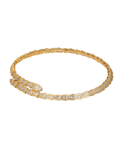 Snake Inspired Wrap Around Necklace | Stylika