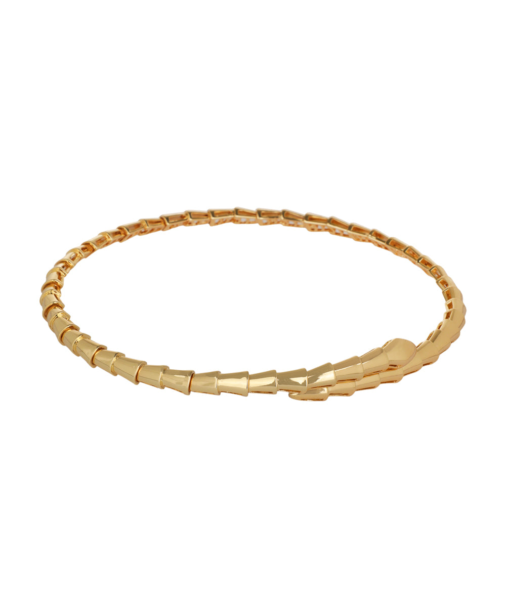 Snake Motif Wrap Around Necklace | Stylika