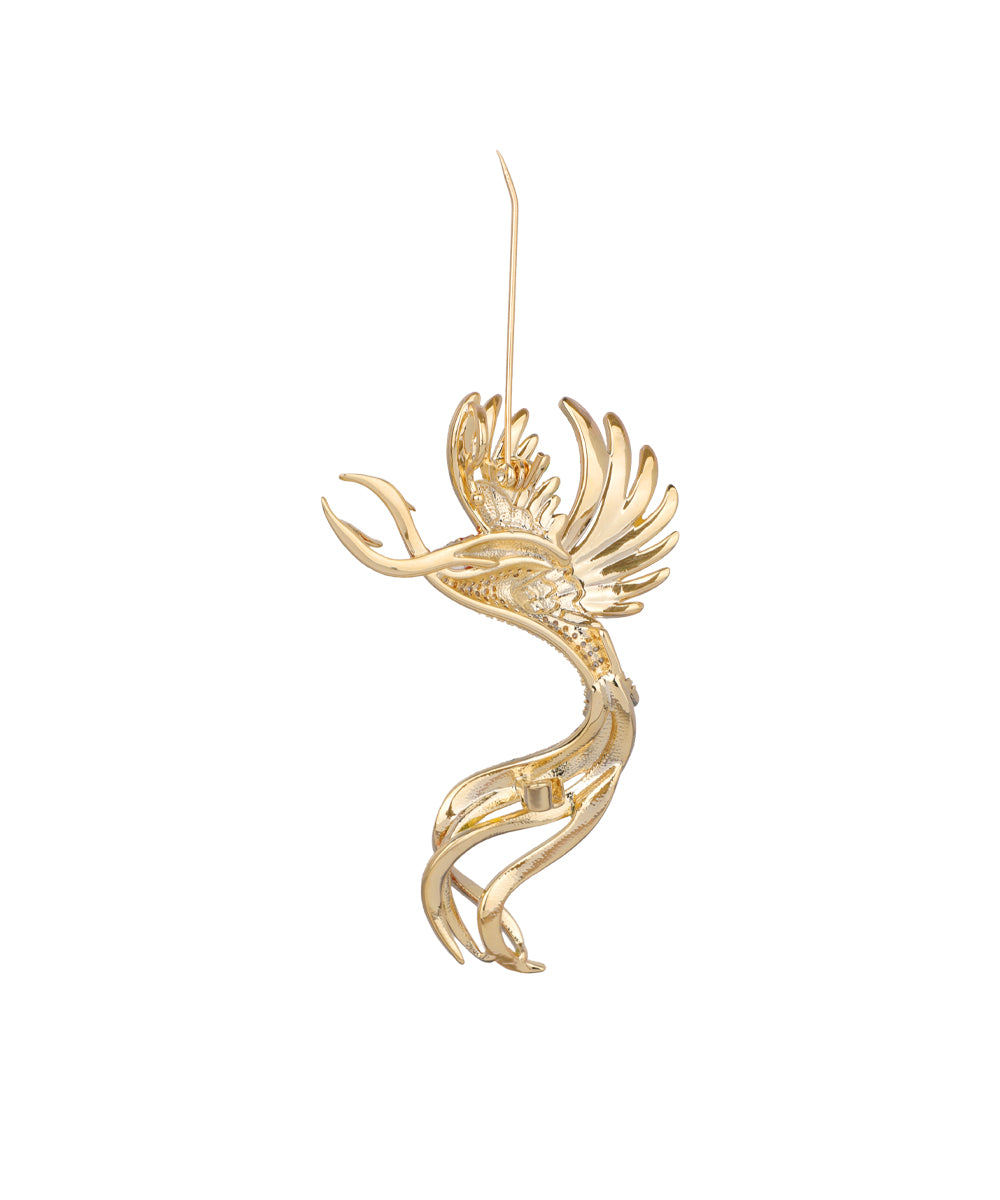 Phoenix Statement Brooch | Stylika