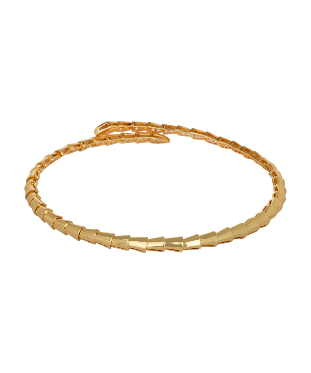 Snake Motif Wrap Around Necklace | Stylika