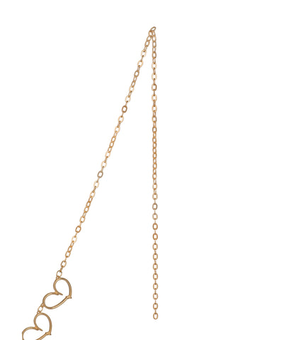Dainty Heart Motif Waist Chain for Fusion Looks | Stylika