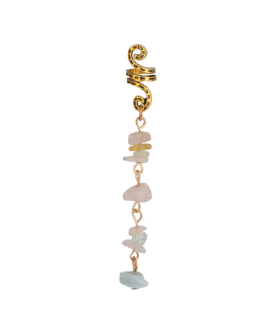 Pastel Stone Chip Scroll Hair Braidlet | Stylika