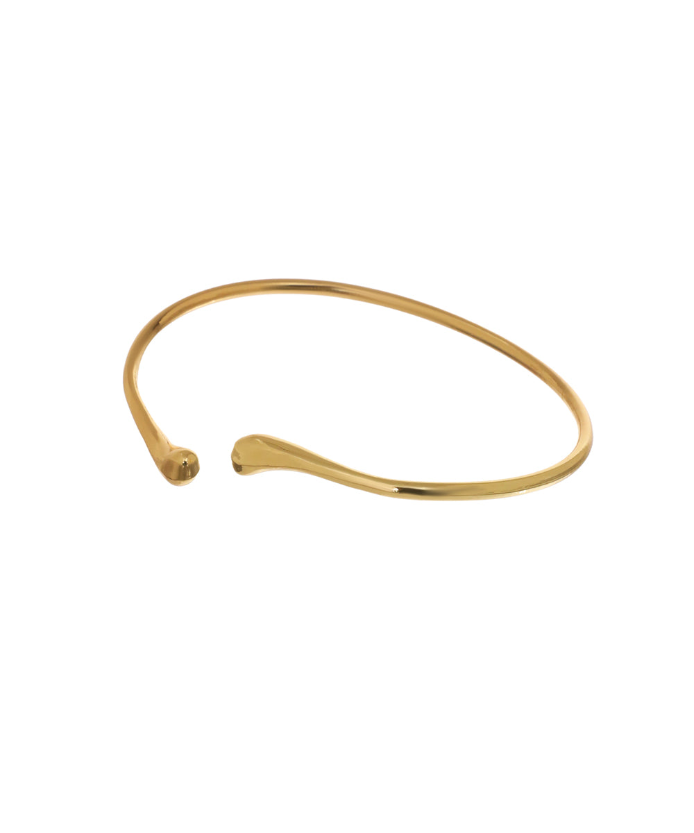 Sleek Open Band Arm Cuff | Stylika